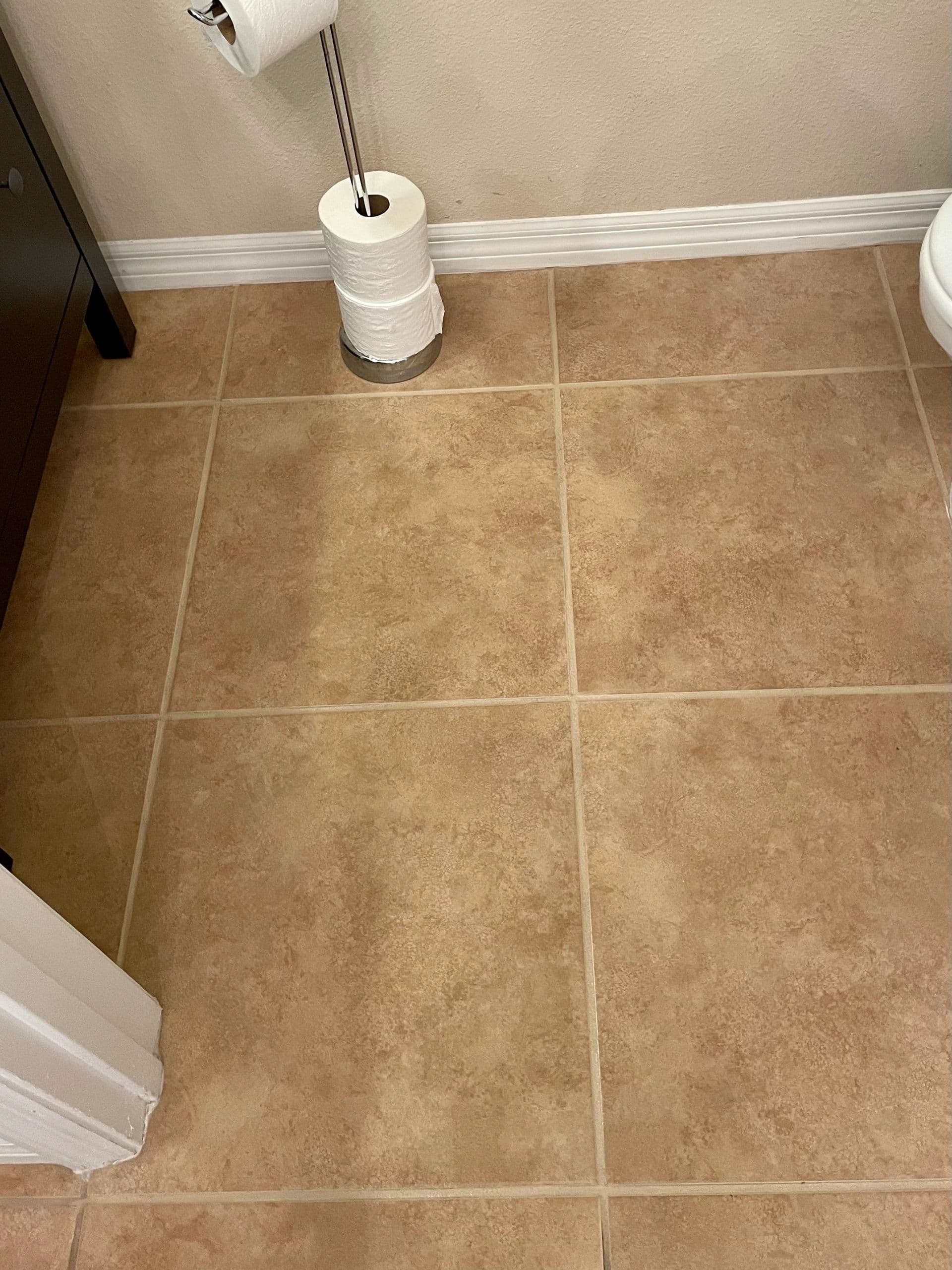 Tile & grout restoration · Central Florida, after