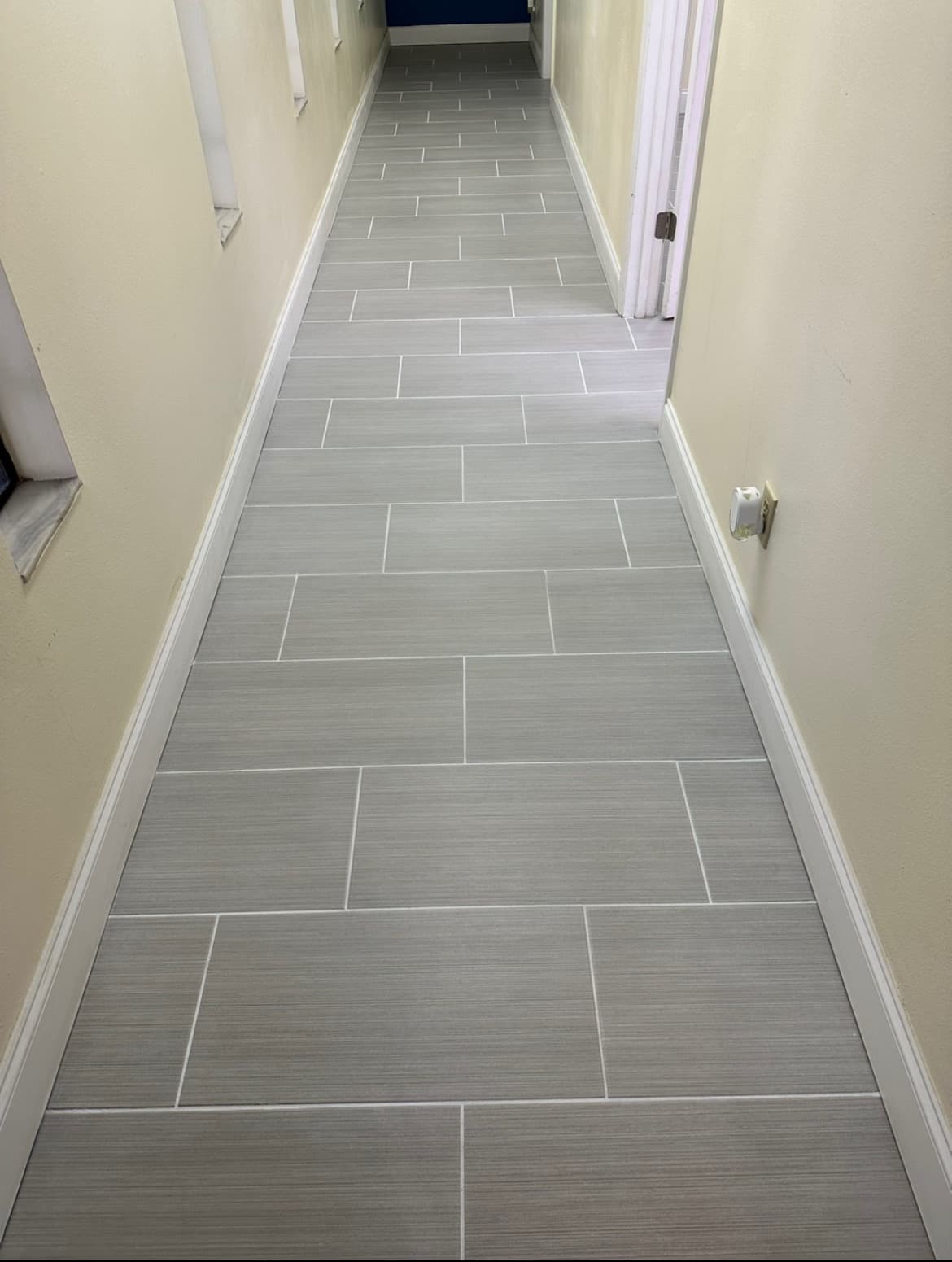 Tile floor & grout cleaning · Central Florida, after